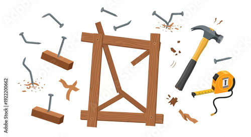 DIY Woodworking Project: Tools and Materials for Building a Frame