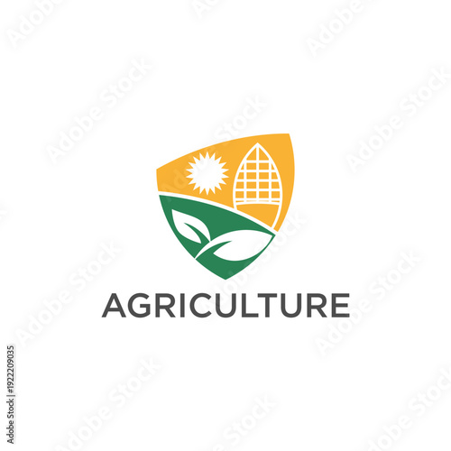 Agriculture Agrobisnis Logo Template