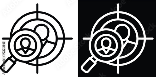 prospect Two-tone version in black and white background