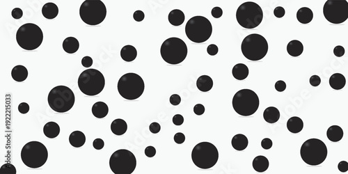 Seamless polka dot pattern. Polka dot background. Cute dot pattern