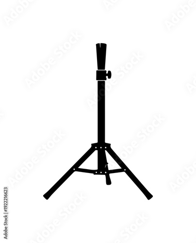 Professional microphone stand for recording studios and live performances