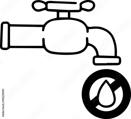 Water Shortage Icon