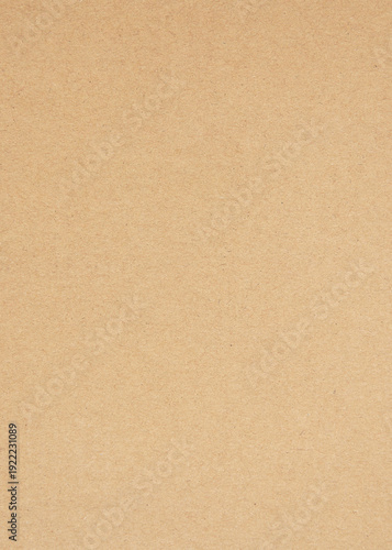 Plain Brown Kraft Paper Texture Portrait 