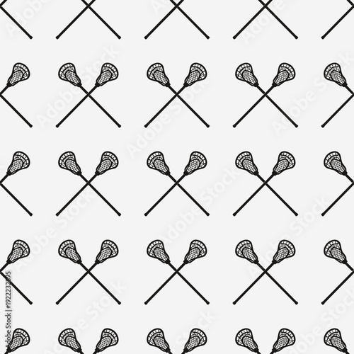 Collection of Lacrosse Players in Various Action Poses