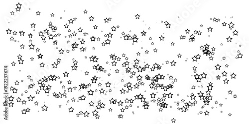 Seamless vector illustration of an abstract black number pattern featuring winter snowflake shapes and floral holiday ornaments for a festive Christmas wallpaper design