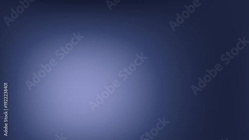 A serene and elegant abstract background features a seamless gradient color transition, gracefully shifting from a soft, muted periwinkle blue to a deep, dark navy. The gentle, fluid movement creates 