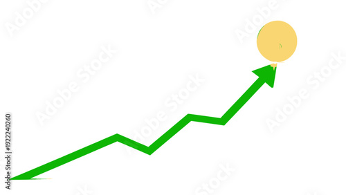 Green Arrow Graph with Golden Target