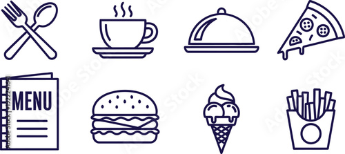Food and drink icons