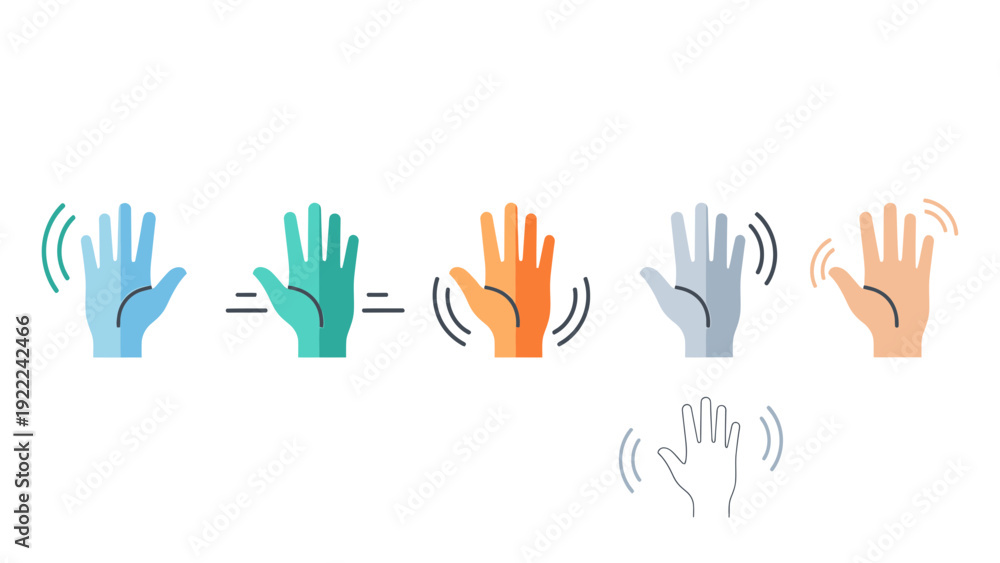 Obraz premium Hands Signing Equality