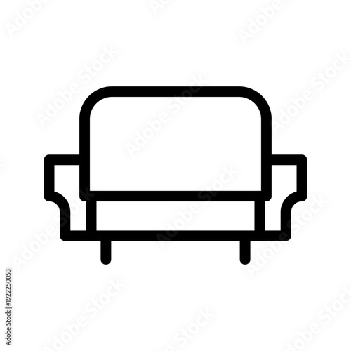 Modern Sofa Furniture Collection: Professional Home Interior and Living Room Comfort Symbols