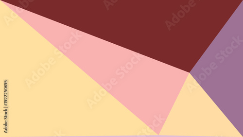 Muted multi color abstract triangles background