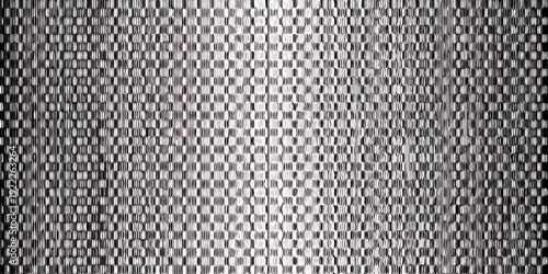 A grayscale abstract texture resembling a woven or perforated surface