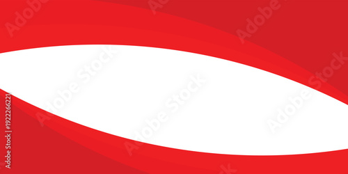 Free Download redand white business wave banner background. overlapping vector waves background. vector modern ilustration abstrak - GFXLoad