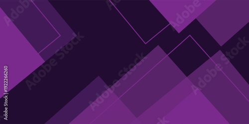 Abstract purple background with shadows and simple square lines. Looks 3D with added light. suitable for banners, flyers, posters, brochures.