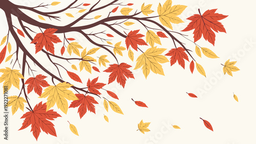 Gemini said

Seamless autumn maple leaf pattern featuring orange and yellow foliage for a nature-inspired vector illustration background
