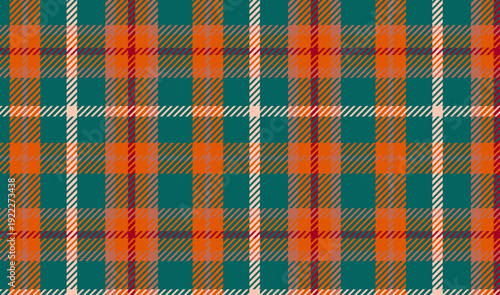 Classic Tartan Plaid Seamless Pattern – Traditional Check Fabric Background