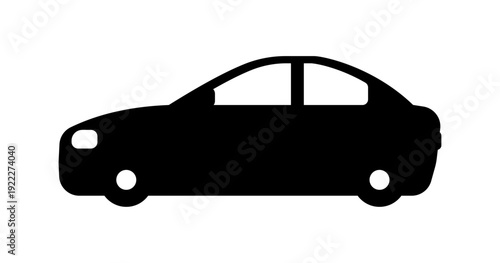 車のシルエット