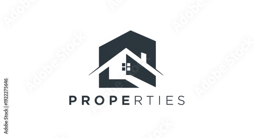 Modern Properties Logo Design - A Stylish Representation of Real Estate.