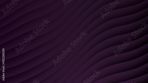 Midnight Violet Rhythmic Waves – 3D Shadow Loop, creating a high-contrast visuals perfect for mobile background, trending reels, branding  and advertisement etc