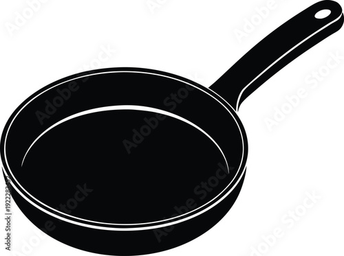frying pan isolated on white
