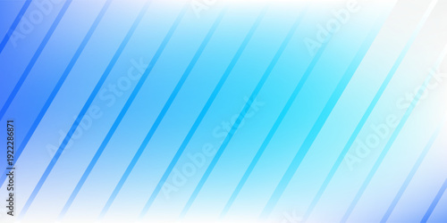 Abstract vertical blue light bar pattern background with glowing cyan center simple modern