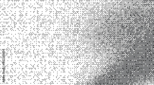 Monochrome Dither Noise Gradient Texture Background