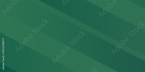 Gradient geometric shapes on green background. Dynamic shapes composition vector modern simple art nice texture