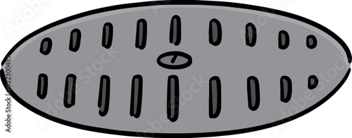 Illustration of drain cover