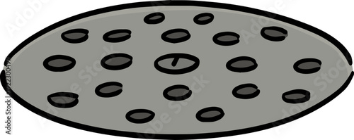 Illustration of drain cover