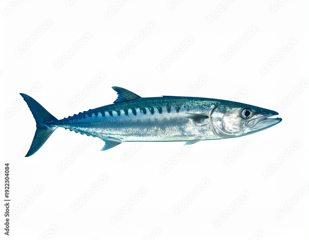 Fototapeta premium fish on white background