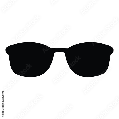 Sleek black sunglasses with round lenses providing UV protection against bright sunlight