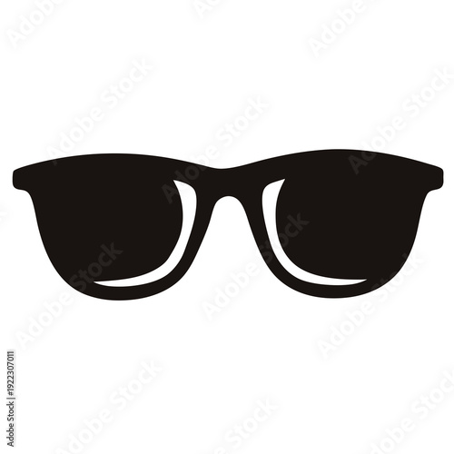 Elegant black sunglasses offering sleek protection and a stylish minimalist aesthetic