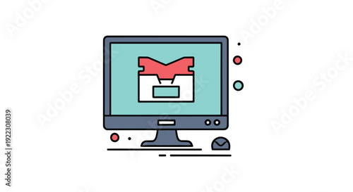 All One Line soft tone abstract vector.eps