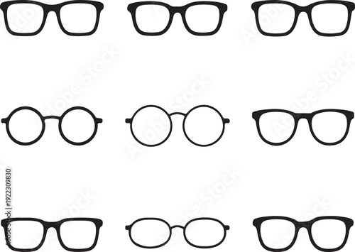 Set of spectacle frames
