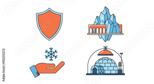 Arctic Protection soft abstract tone illustration