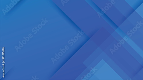 Modern blue abstract background with shadow for presentation and template.