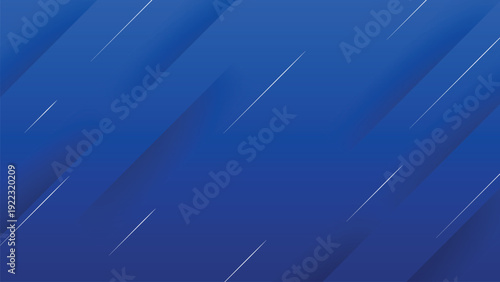 Modern blue abstract background with shadow for presentation and template.