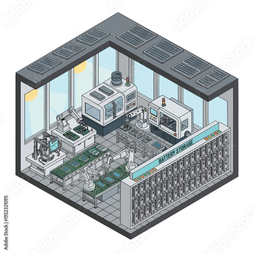 Laboratory Equipment in Cleanroom Facility.