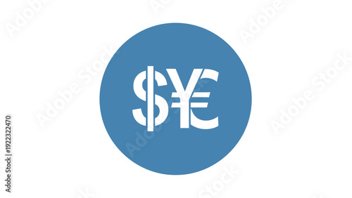 Dollar and Euro currency symbols combined.
