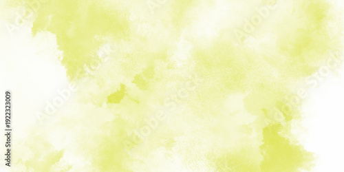 1455Light Green Water Color Texture Background. Abstract watercolor clouds pattern in green tones. Spring background with place for text.