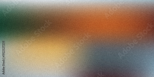 Blurred Gradient Background with Warm and Cool Color Mix