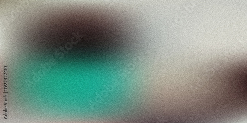 Blurred Green and Brown Abstract Background