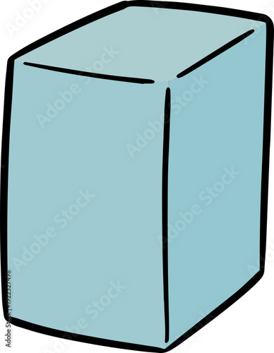 Illustration of eraser