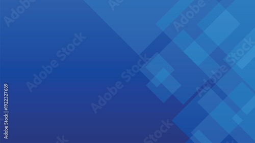 Modern blue abstract background with shadow for presentation and template.