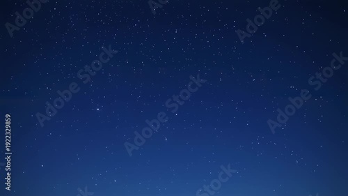 Serene Night Sky - A Glimpse of Distant Stars.