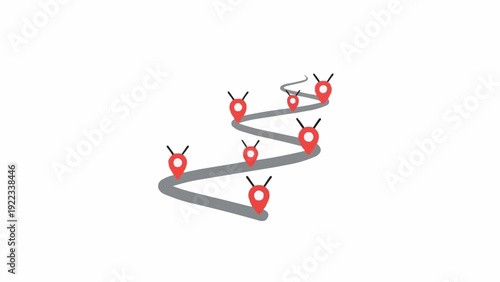 Red and black robotic mechanical parts.