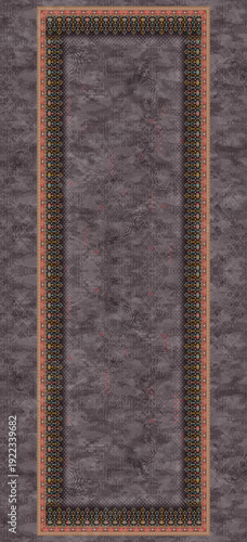  digital silk scarf textile pattern design