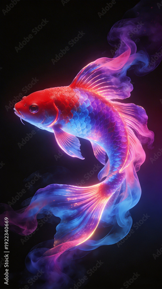 Fototapeta premium fish in aquarium