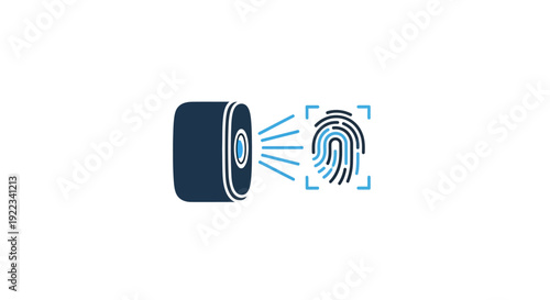 Biometric Fingerprint Scanner Device.