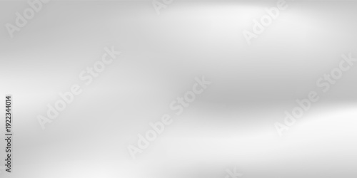 Luxury abstract chrome foil wallpaper. Silver mirror gradient. Abstract steel texture for product packaging simple abstract